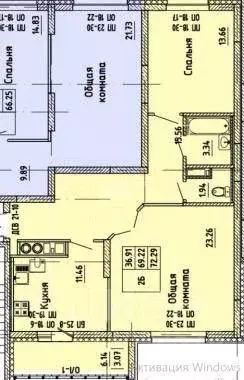 2-к кв. Марий Эл, Йошкар-Ола ул. 70-летия Вооруженных Сил СССР, с5/2 ... - Фото 2