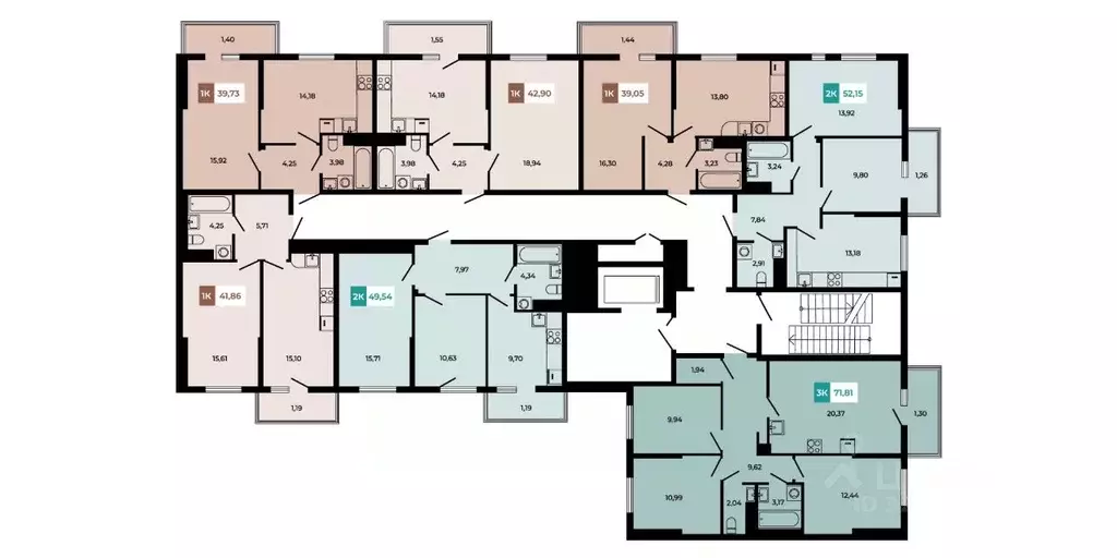 1-к кв. Ростовская область, Аксайский район, Щепкинское с/пос, пос. ... - Фото 2