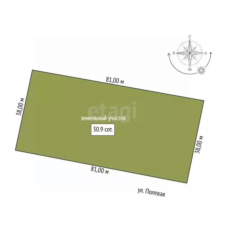 Участок в Амурская область, Благовещенский район, пос. Заречный ул. ... - Фото 2