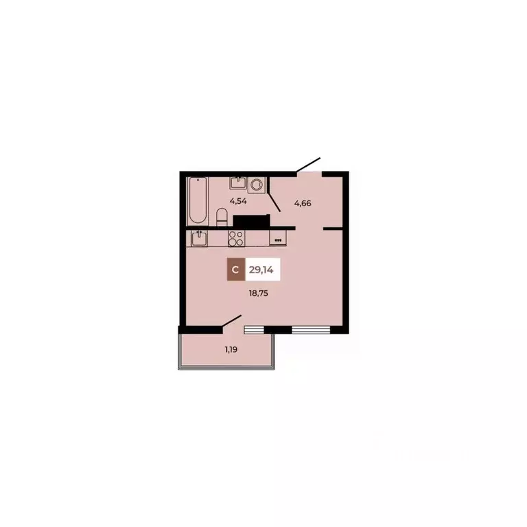 Студия Ростовская область, Аксайский район, Щепкинское с/пос, пос. ... - Фото 1