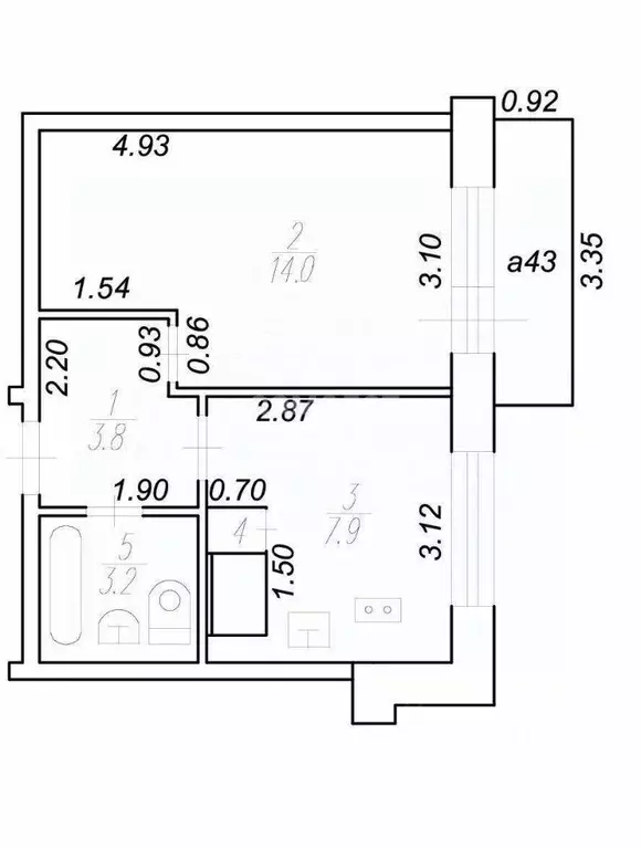 1-к кв. Рязанская область, Рязань ул. Сельских Строителей, 5 (29.4 м) - Фото 1