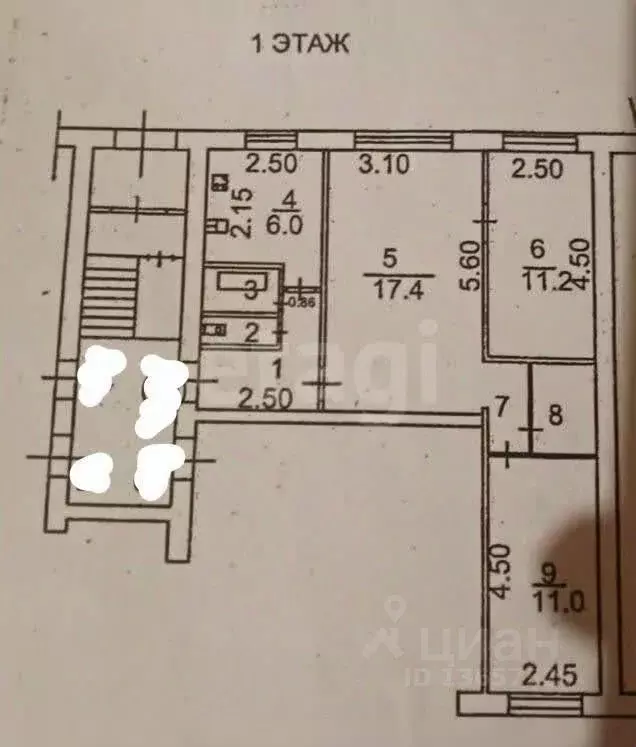 3-к кв. Иркутская область, Иркутск Юбилейный мкр, 6 (58.4 м) - Фото 2