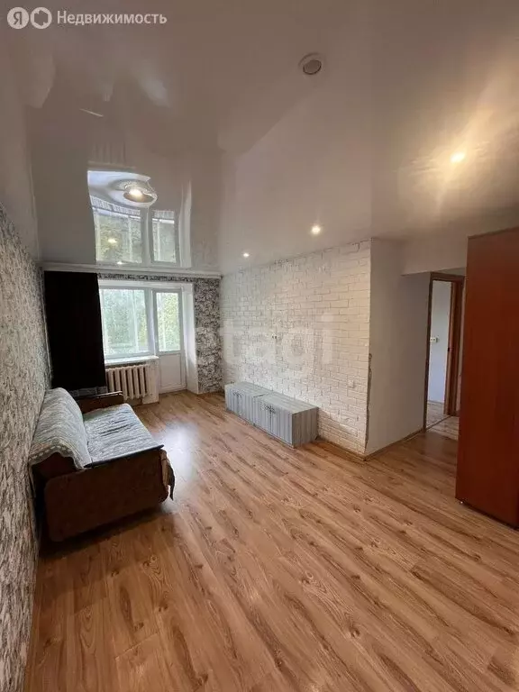 2-комнатная квартира: Можга, микрорайон Наговицынский, 21 (40 м) - Фото 0