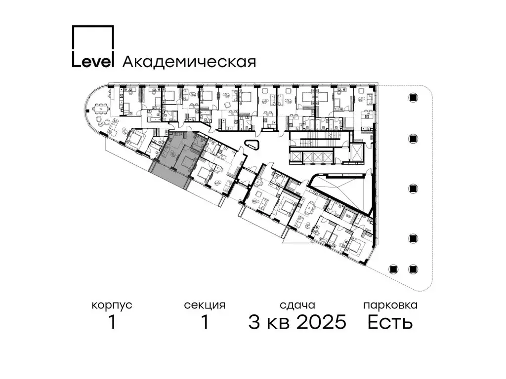 2-комнатная квартира: Москва, Профсоюзная улица, 2/22 (42.2 м) - Фото 1