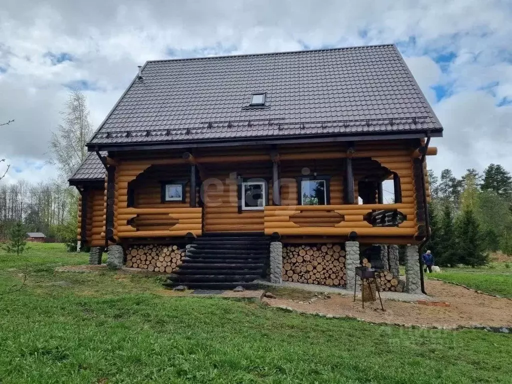 Дом в Ленинградская область, Приозерский район, Мельниковское с/пос ... - Фото 0