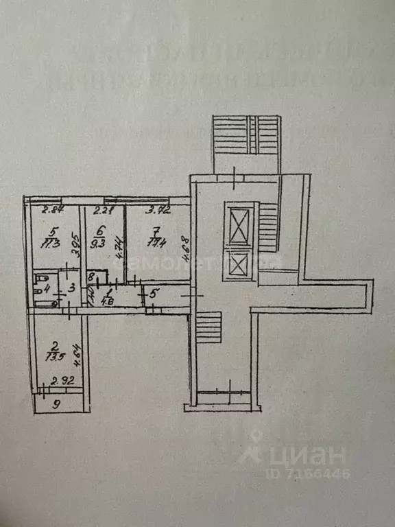 3-к кв. Московская область, Одинцово ул. Говорова, 4 (62.9 м) - Фото 2