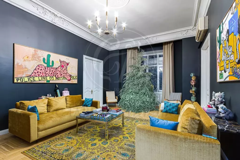 5-к кв. Москва Малый Левшинский пер., 7С1 (173.0 м) - Фото 1