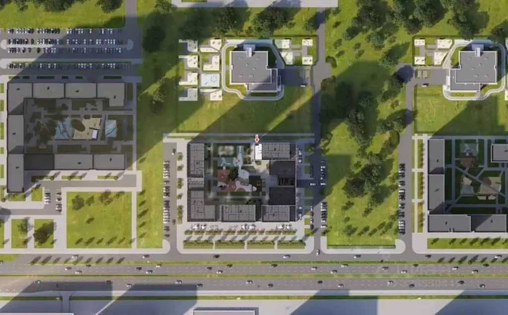 Офис в Свердловская область, Екатеринбург Академический мкр, 3-й кв-л, ... - Фото 2