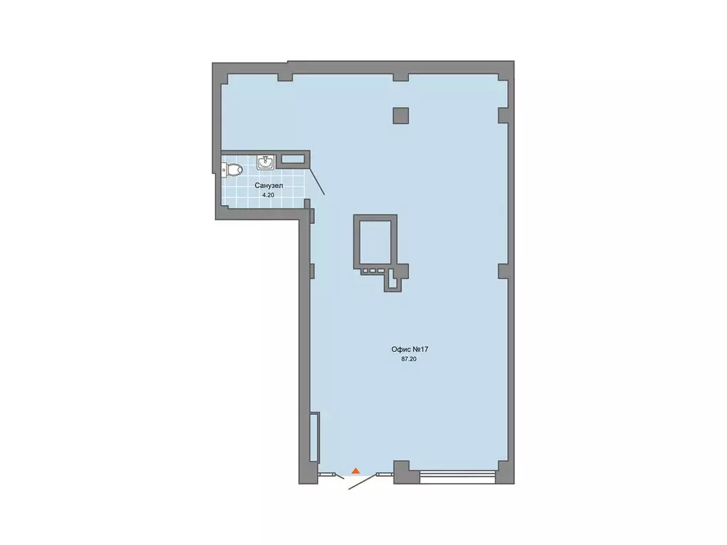 Помещение свободного назначения в Пермский край, Пермь ул. ... - Фото 1