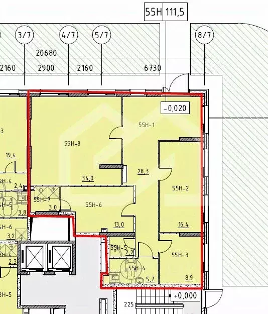 Помещение свободного назначения в Москва 2-й этап тер., Лучи жилой ... - Фото 2