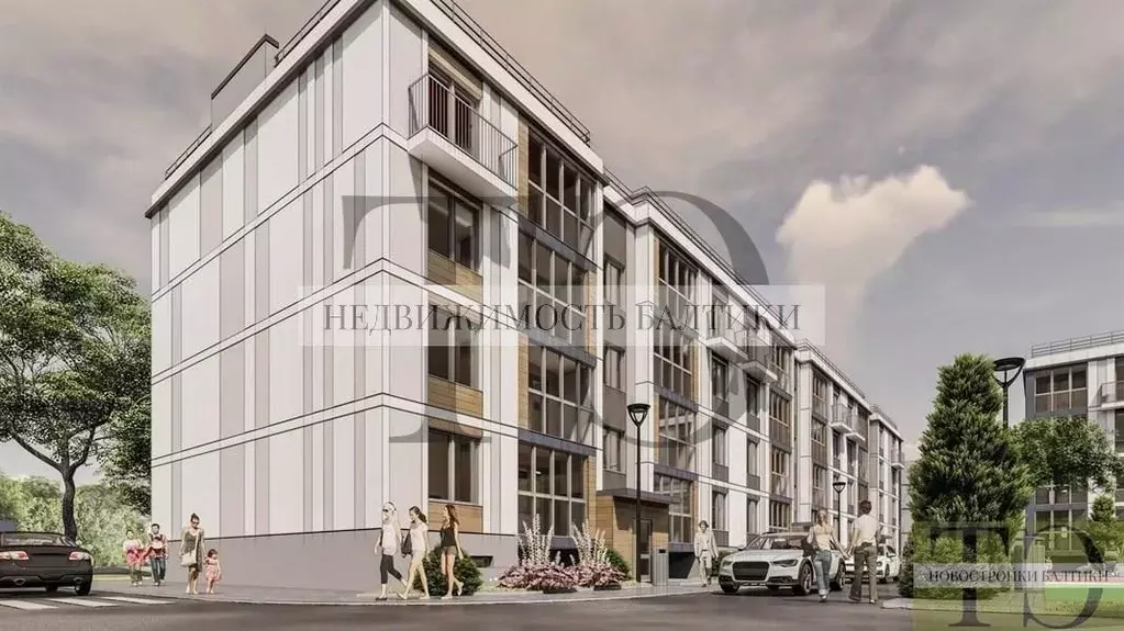 1-к кв. Калининградская область, Калининград ул. Сержанта Мишина, 81к3 ... - Фото 1