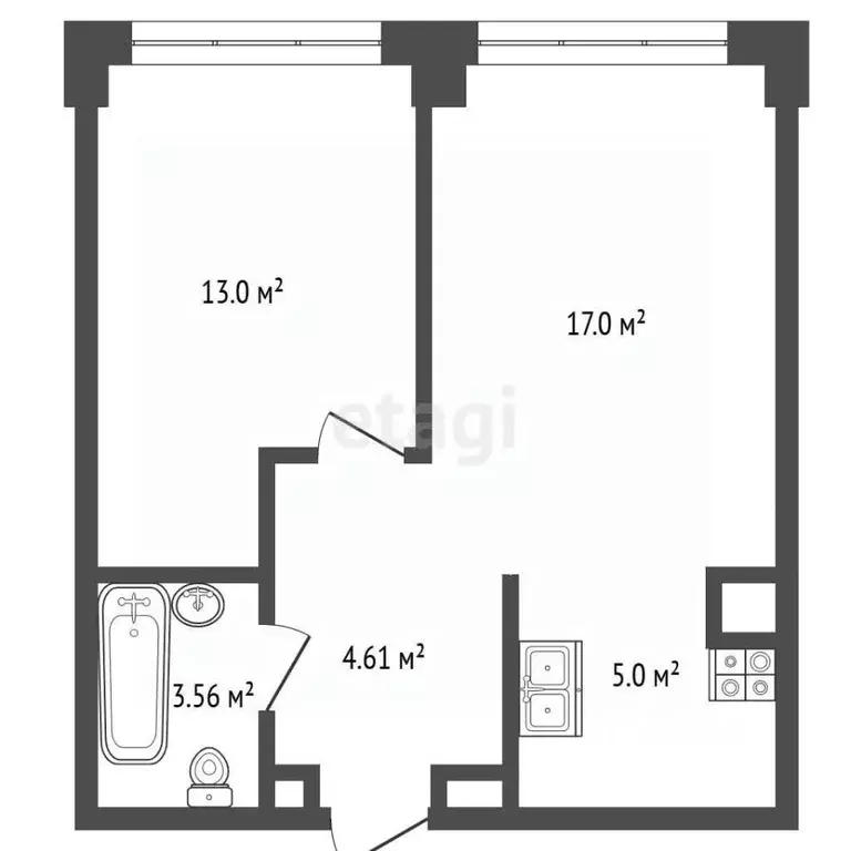 2-к кв. Москва ул. 4-я Марьиной рощи, 10 (43.4 м) - Фото 2