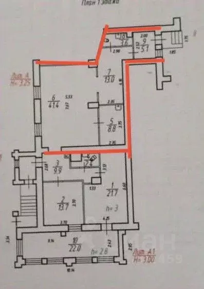 Офис в Тульская область, Новомосковск Коммунистическая ул., 15 (83 м) - Фото 1