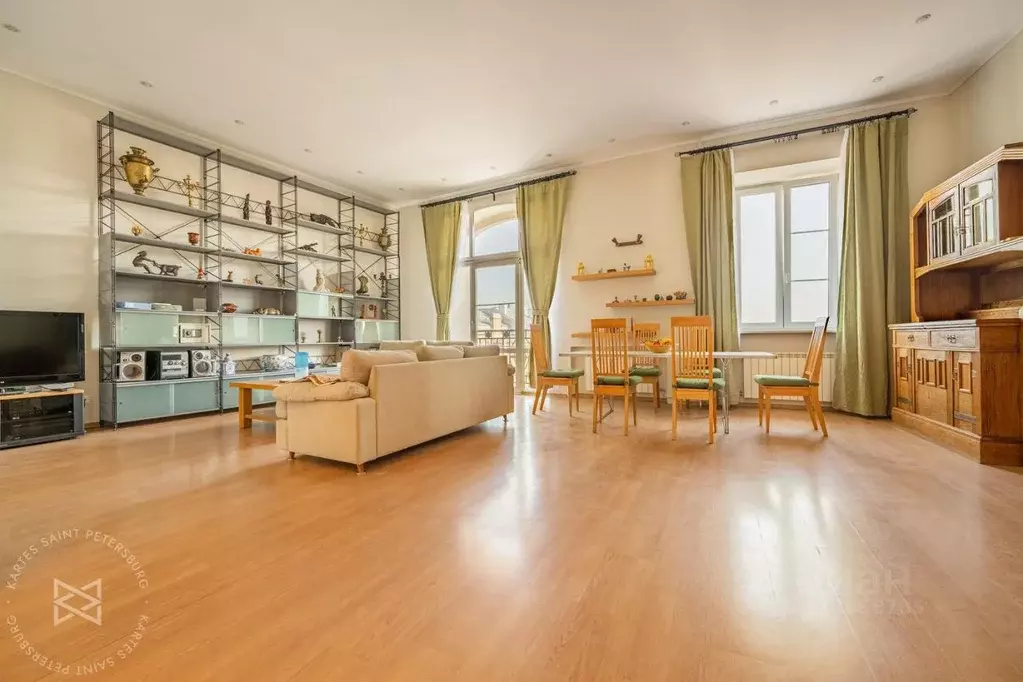 3-к кв. Санкт-Петербург Каменноостровский просп., 2/21 (128.7 м) - Фото 1