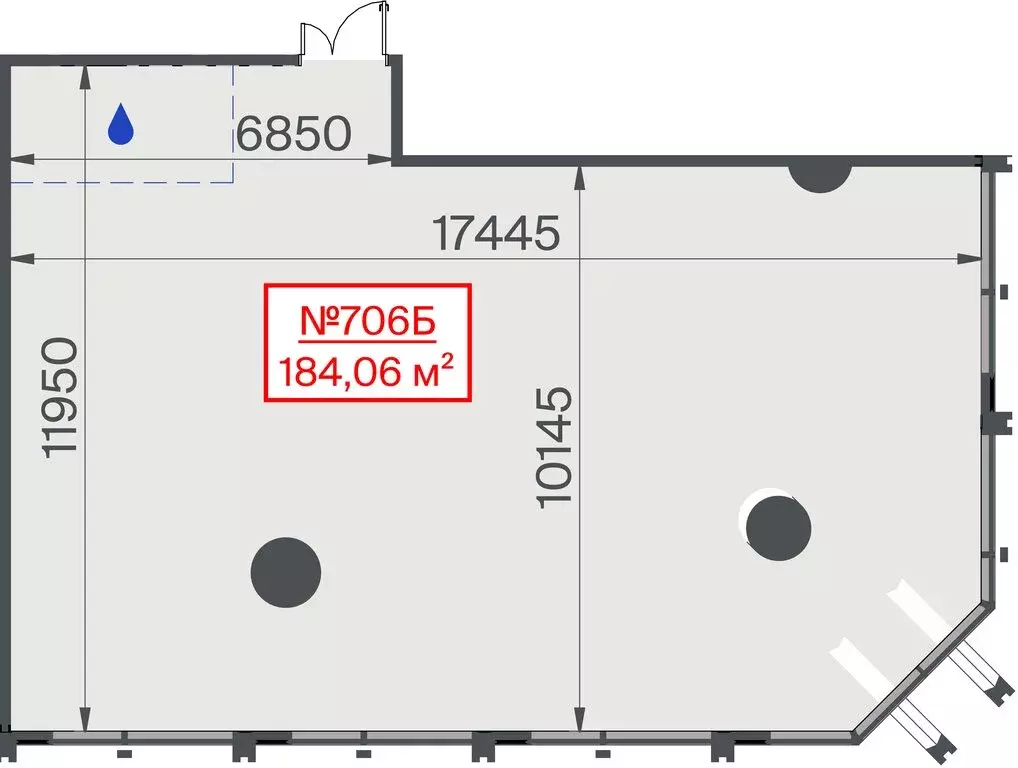 Офис (184.06 м) - Фото 2