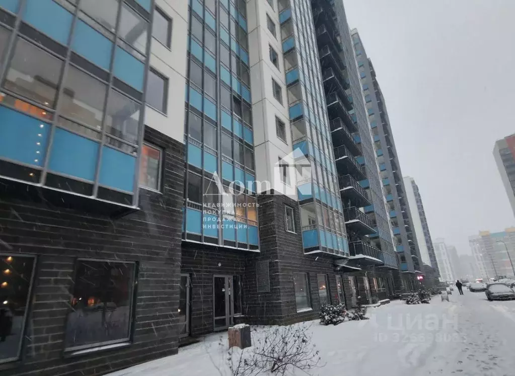 1-к кв. Ленинградская область, Мурино Всеволожский район, ул. ... - Фото 1