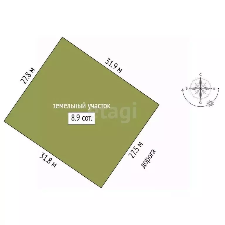 Участок в Калужская область, Калуга Московский округ,  (8.9 сот.) - Фото 2