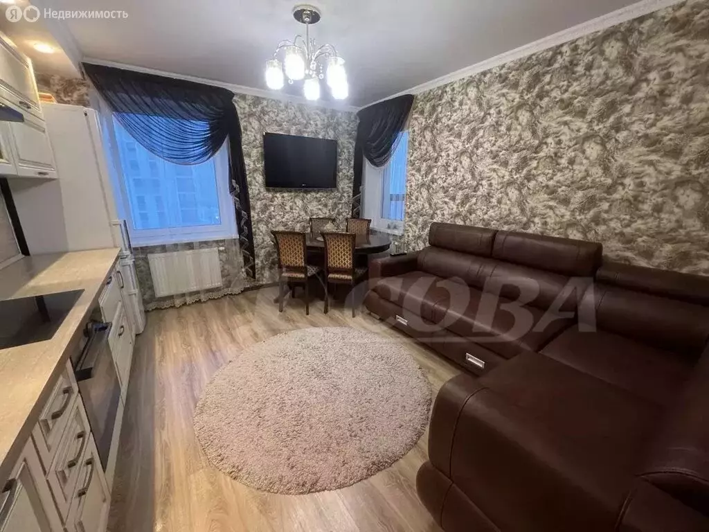 2-комнатная квартира: Тюмень, улица Михаила Сперанского, 39 (56.4 м) - Фото 1