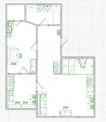 1-к кв. Калужская область, Обнинск Белкинская ул., 29 (55.0 м) - Фото 2