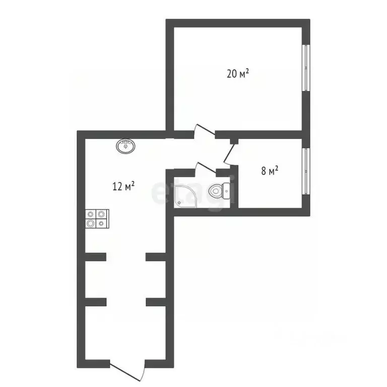 2-к кв. Ленинградская область, Киришский район, Пчевжинское с/пос, ... - Фото 2