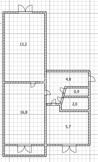 2-к кв. Ульяновская область, Ульяновск ул. Героев Свири, 22 (43.7 м) - Фото 2