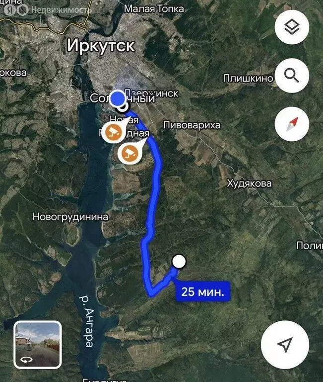 Участок в Иркутский муниципальный округ, рабочий посёлок Маркова, ... - Фото 0