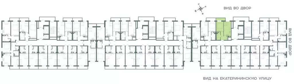 1-комнатная квартира: Мурино, Екатерининская улица, 11 (30.1 м) - Фото 1