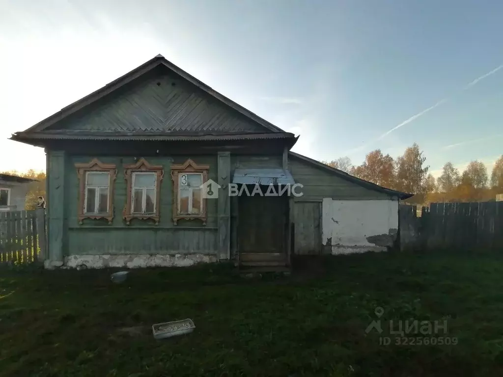 Дом в Владимирская область, Вязниковский район, Октябрьское ... - Фото 1