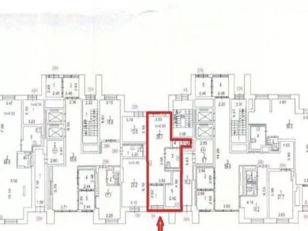 Торговая площадь в Москва 3-я Владимирская ул., 23 (47 м) - Фото 2