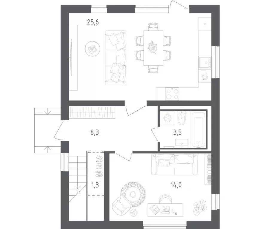 Дом в Московская область, Пушкинский городской округ, с. Семеновское  ... - Фото 1