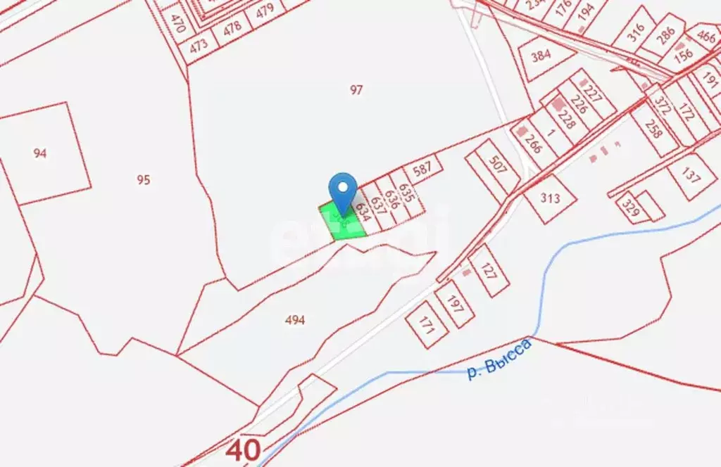 Участок в Калужская область, Бабынинский муниципальный округ, ... - Фото 2