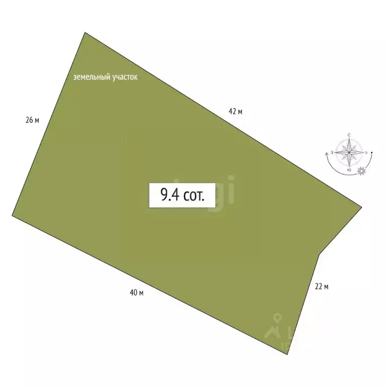 Участок в Алтай, Горно-Алтайск ул. Имени А.К. Мери, 77 (9.4 сот.) - Фото 2