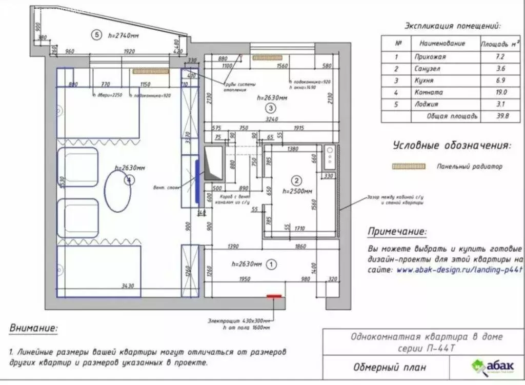 1-комнатная квартира: Москва, Дубнинская улица, 17к1 (39 м) - Фото 1