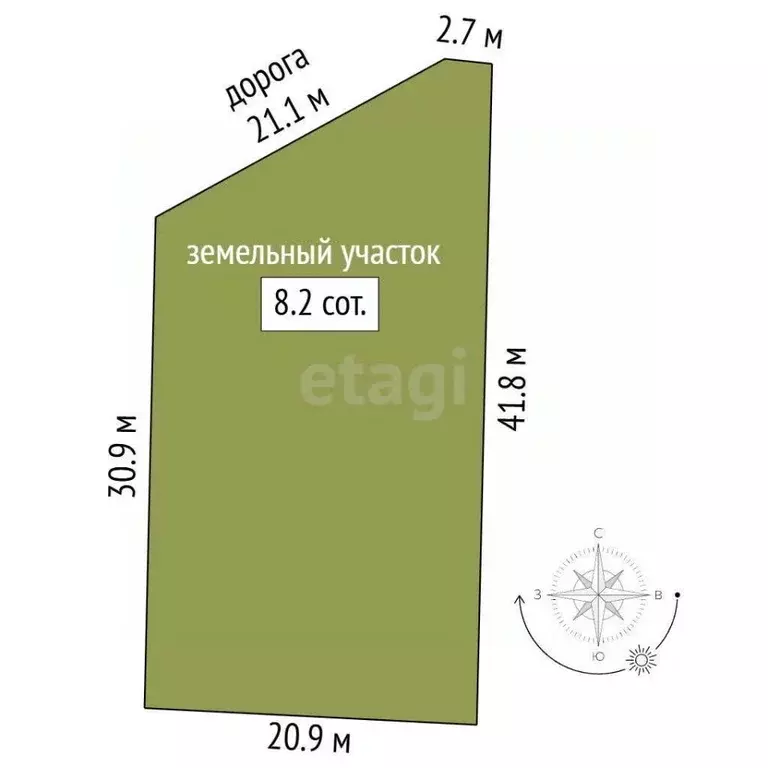 Участок в Крым, Феодосия муниципальный округ, Орджоникидзе пгт, Волна ... - Фото 2