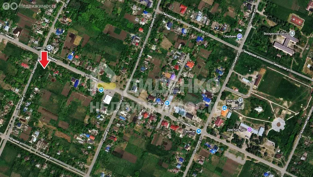 Участок в станица Алексеевская, Западная улица, 77 (12.57 м) - Фото 1