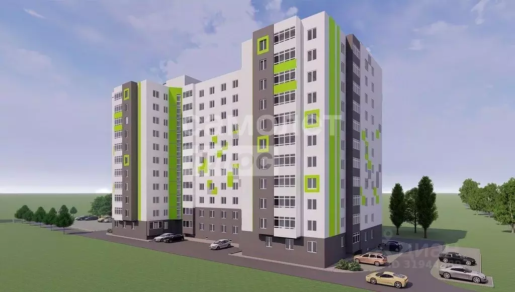 Студия Курская область, Курск Театральная ул., 18 (26.49 м) - Фото 0