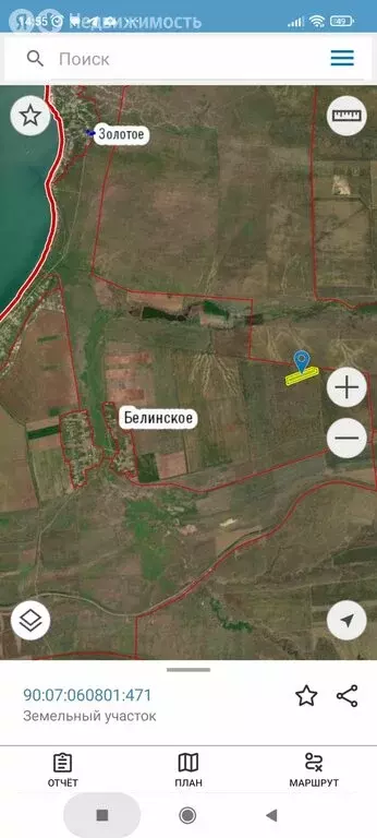 Участок в Ленинский район, село Белинское (51 м) - Фото 0