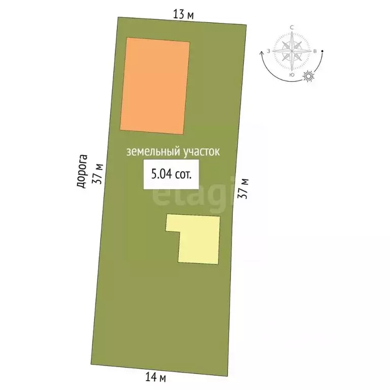 Дом в Ханты-Мансийский АО, Сургут Дорожник СОТ, ул. Восьмая (102 м) - Фото 1