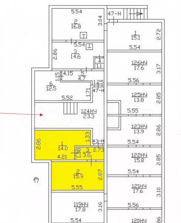 Продам помещение свободного назначения, 33.7 м - Фото 0