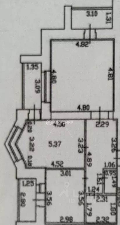 2-к кв. Орловская область, Орел Лазурная ул., 7 (65.0 м) - Фото 1