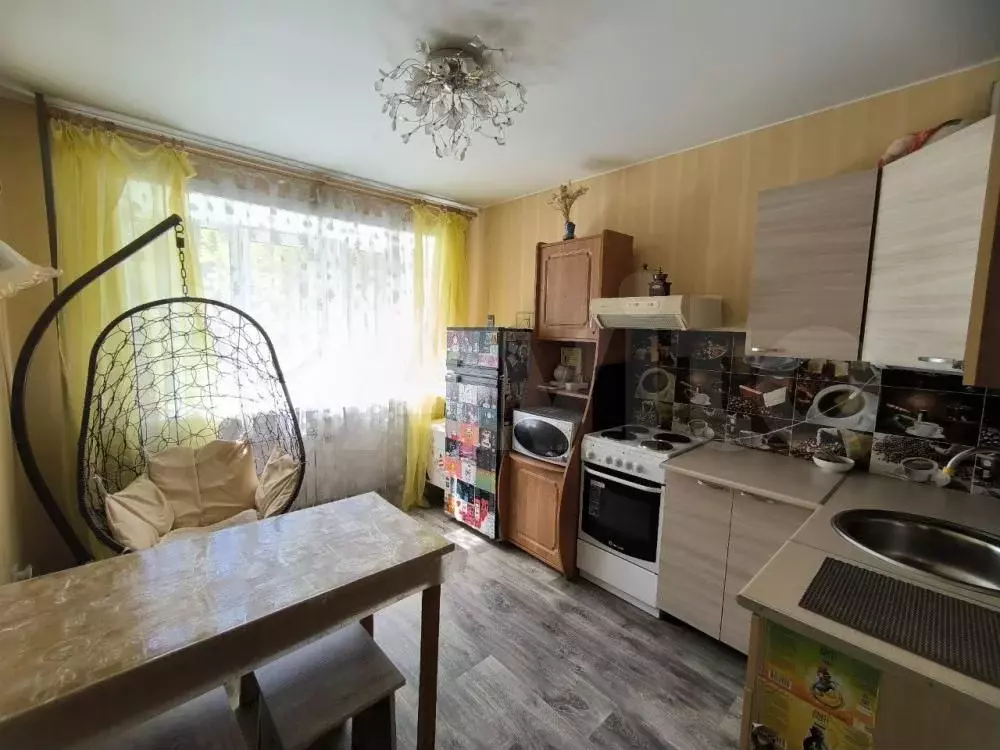 1-к. квартира, 32,1 м, 2/5 эт. - Фото 1