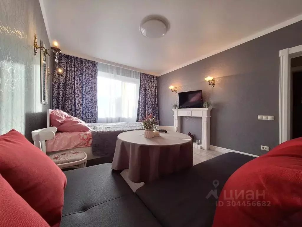 1-к кв. Калининградская область, Калининград ул. Гайдара, 105 (37.0 м) - Фото 1