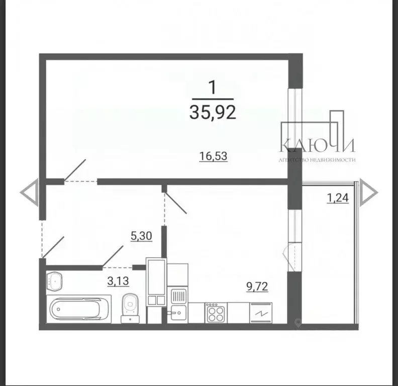 1-к кв. Челябинская область, Магнитогорск ул. 50-летия Магнитки, 29 ... - Фото 2