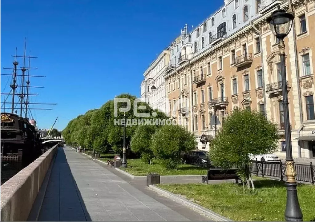 4-к кв. Санкт-Петербург Мытнинская наб., 3 (82.3 м) - Фото 1