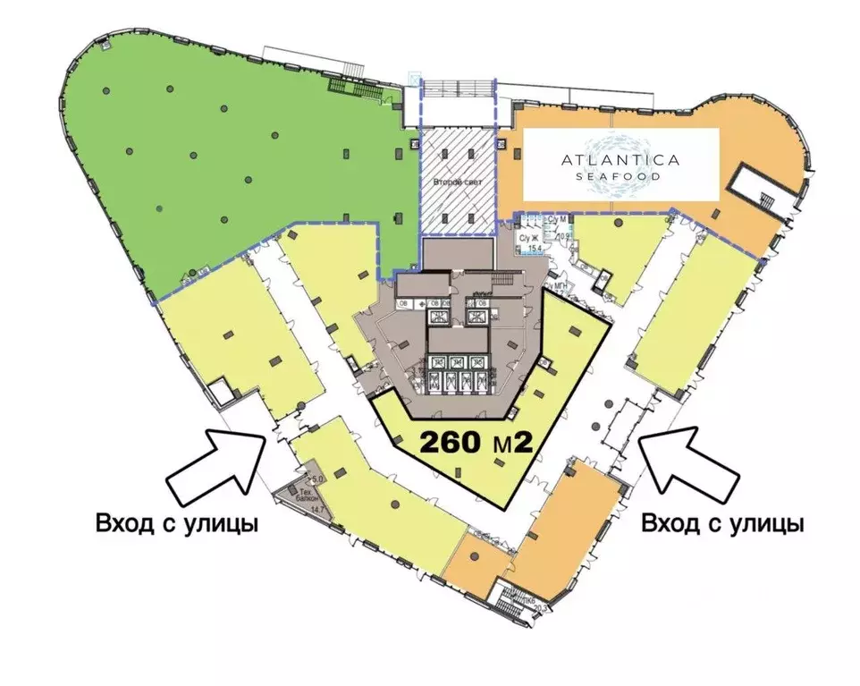 Помещение свободного назначения в Москва просп. Вернадского, 80 (50 м) - Фото 2