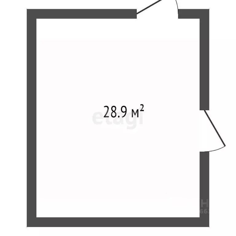 Офис в Ханты-Мансийский АО, Сургут ул. Мелик-Карамова, 47/2 (29 м) - Фото 2