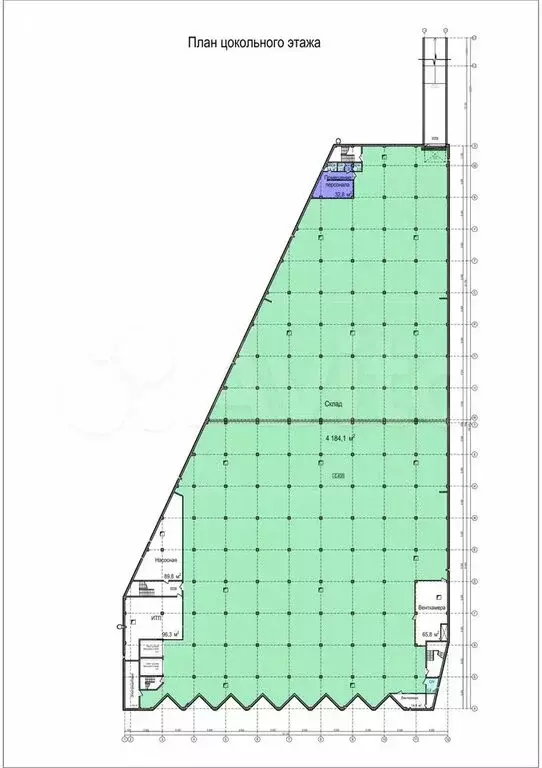 Помещение свободного назначения (4445 м) - Фото 2