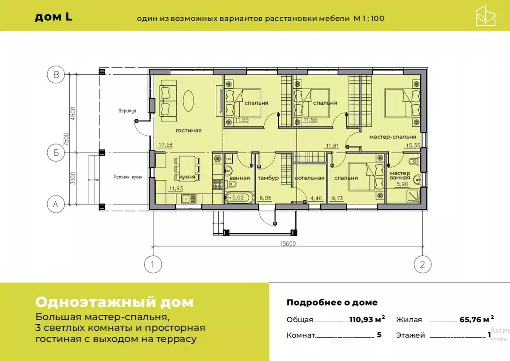 Коттедж в Пензенская область, Бессоновский район, с. Чемодановка, Инра ... - Фото 2