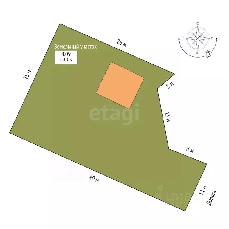 Дом в Калужская область, Малоярославецкий муниципальный округ, Маклино ... - Фото 2