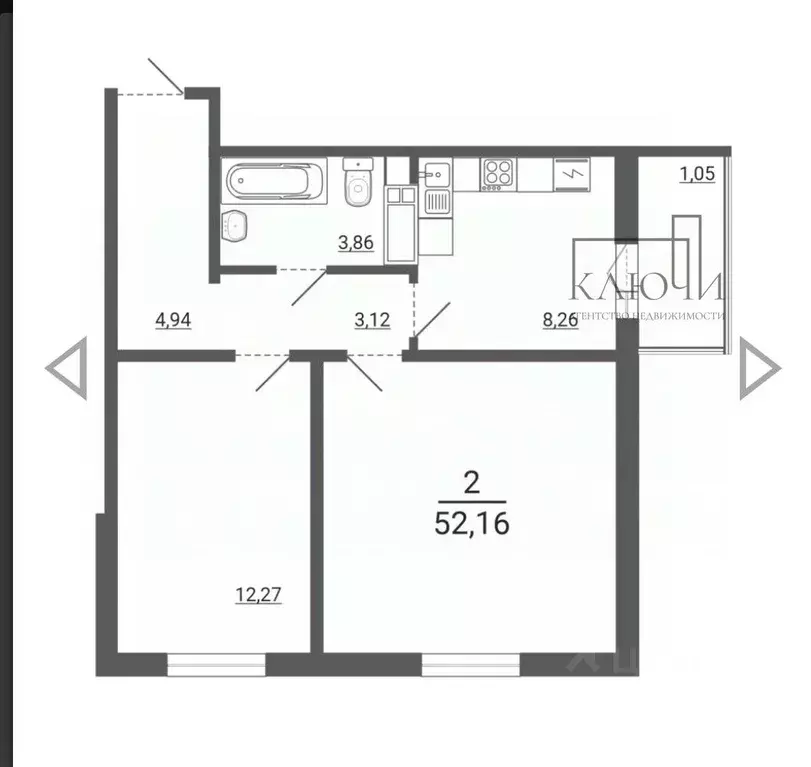 2-к кв. Челябинская область, Магнитогорск ул. 50-летия Магнитки, 29 ... - Фото 1